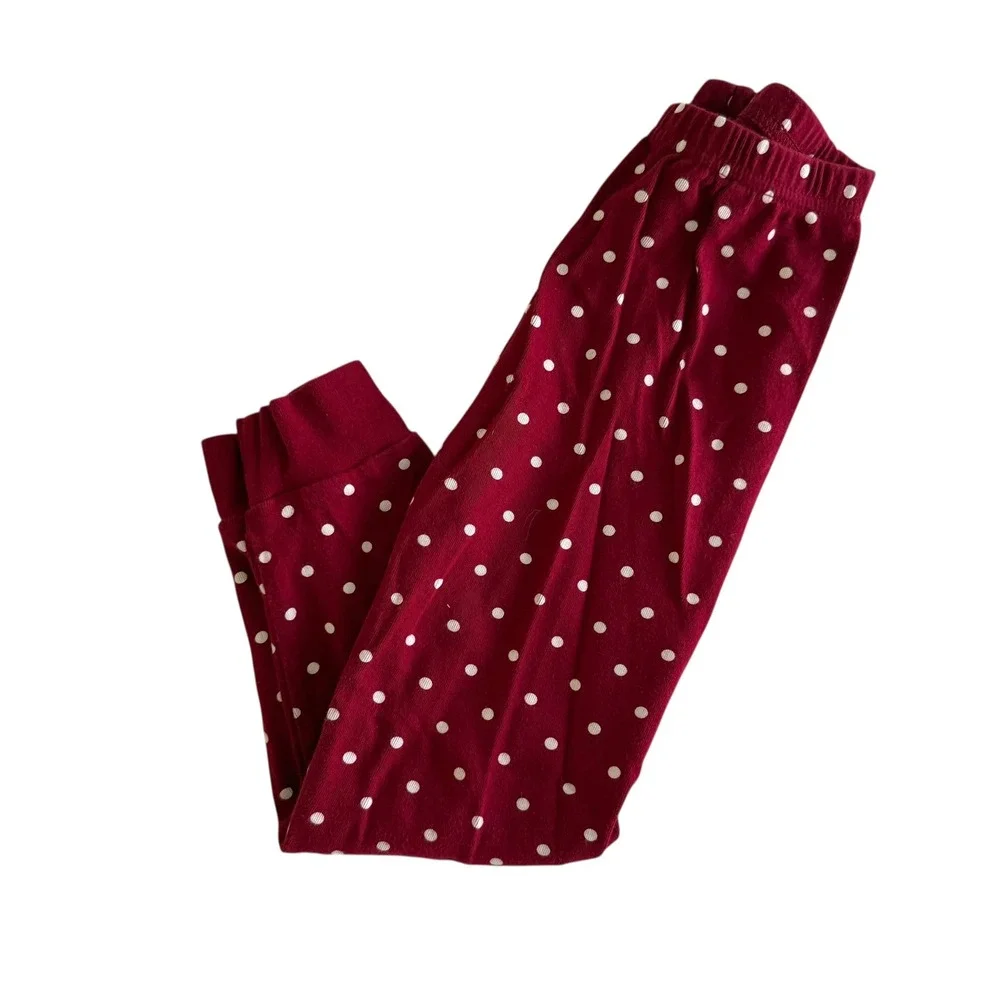 GYMBOREE Winter 2011 Red Polka Dot Girls Leggings, 5‎